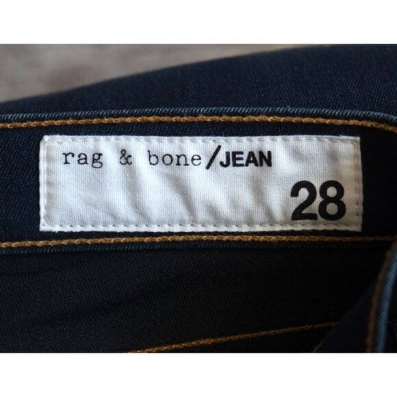 NWOT rag & bone skinny jeans in dark blue wash - Picture 9 of 9
